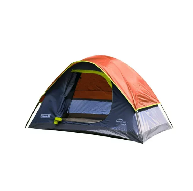 Casa de Campaña Coleman Tulum 2 Personas  Gris Con Naranja