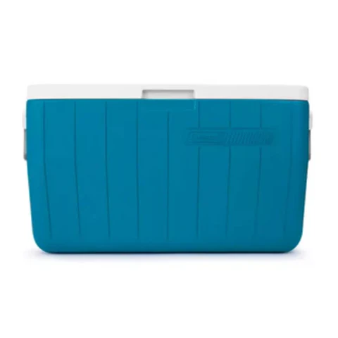 Hielera Chiller 48 QT Coleman 5248 Azul Con Blanco