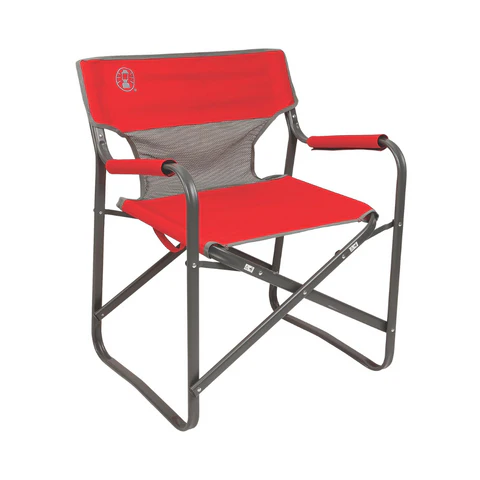Silla Coleman Steel Roja