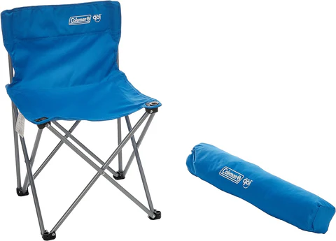 Silla Sencilla Coleman Go Con Funda Azul